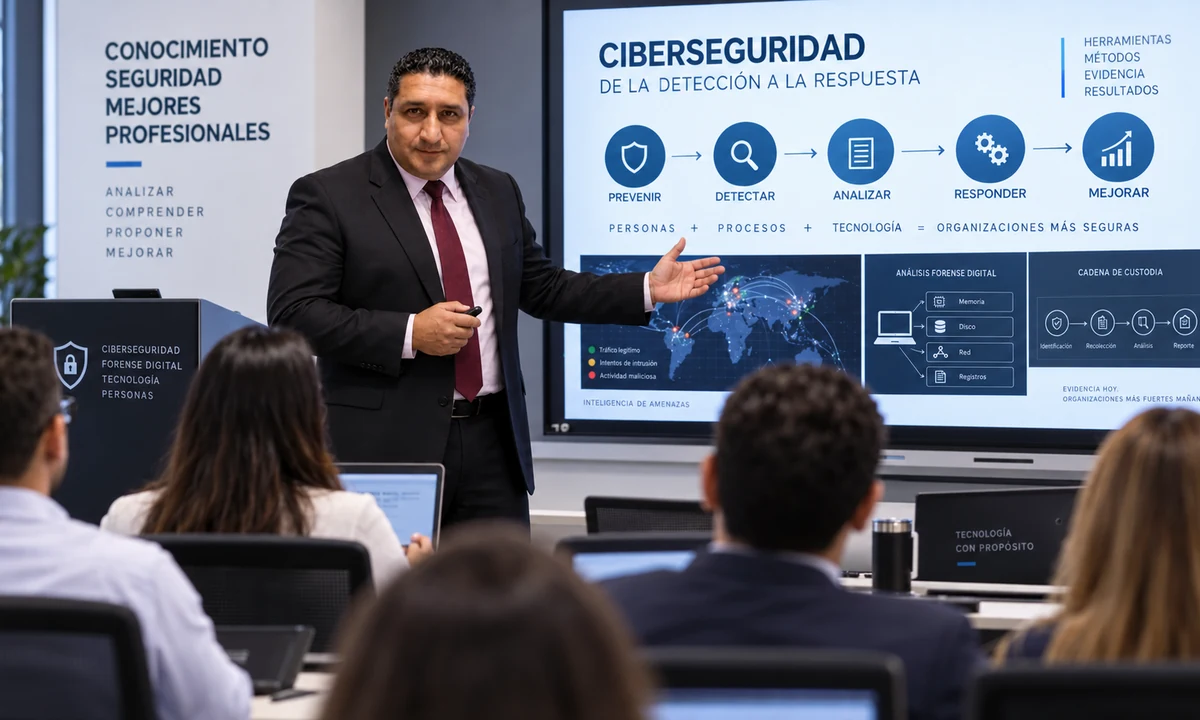Capacitación en ciberseguridad y análisis forense